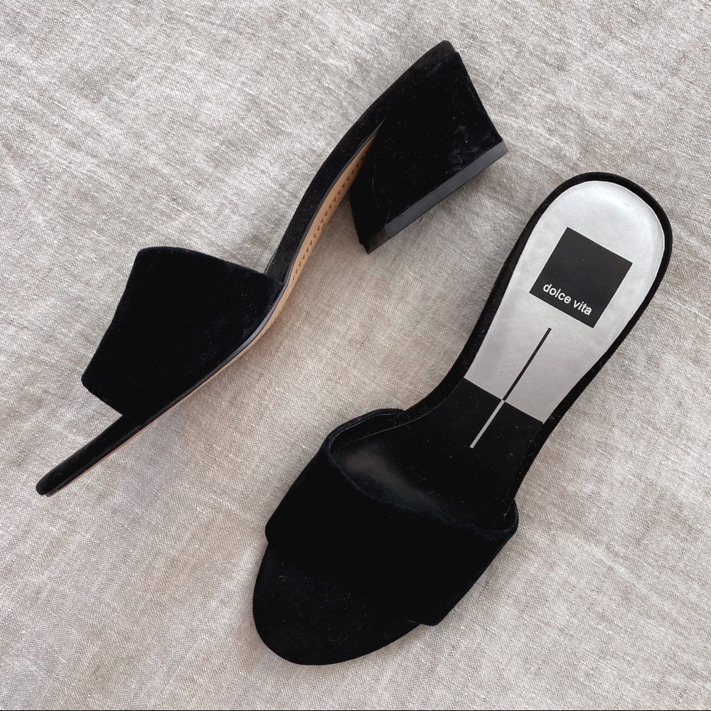Dolce Vita faux suede kitten heels